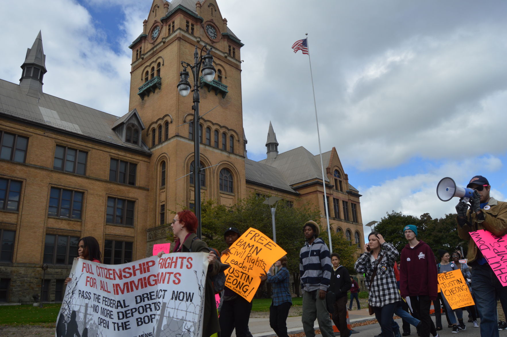 Oct. 13 BAMN deportation protest
